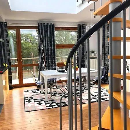 Z Prywatnym Tarasem Na Dachu Ogien 8 * Jurata